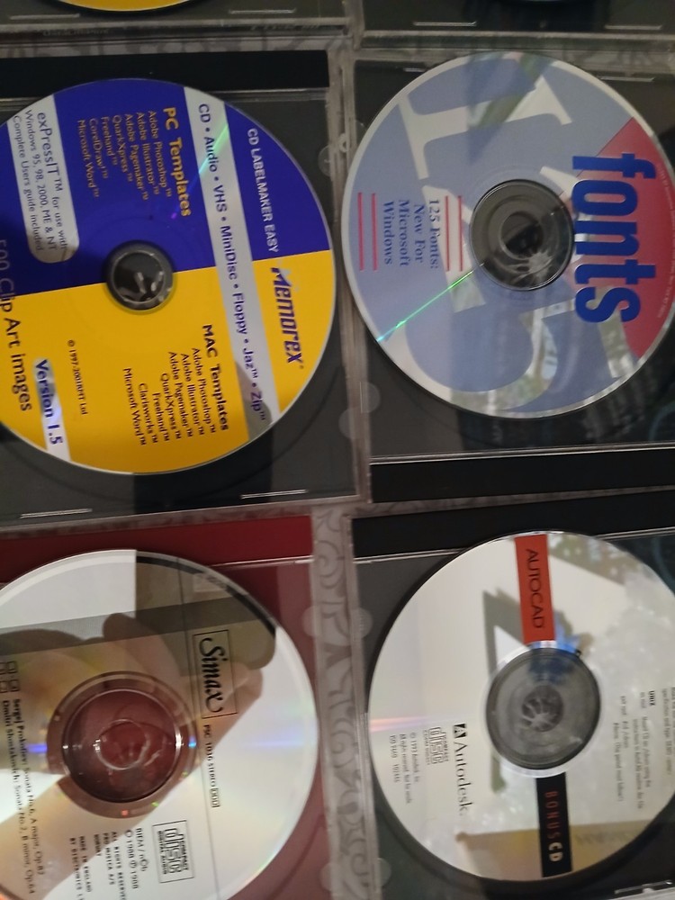 23 MISC. RETRO 1990 's PC CD-ROM