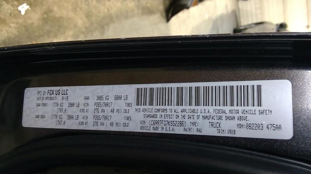TDODR1500 2019 Air Shutter 1013931