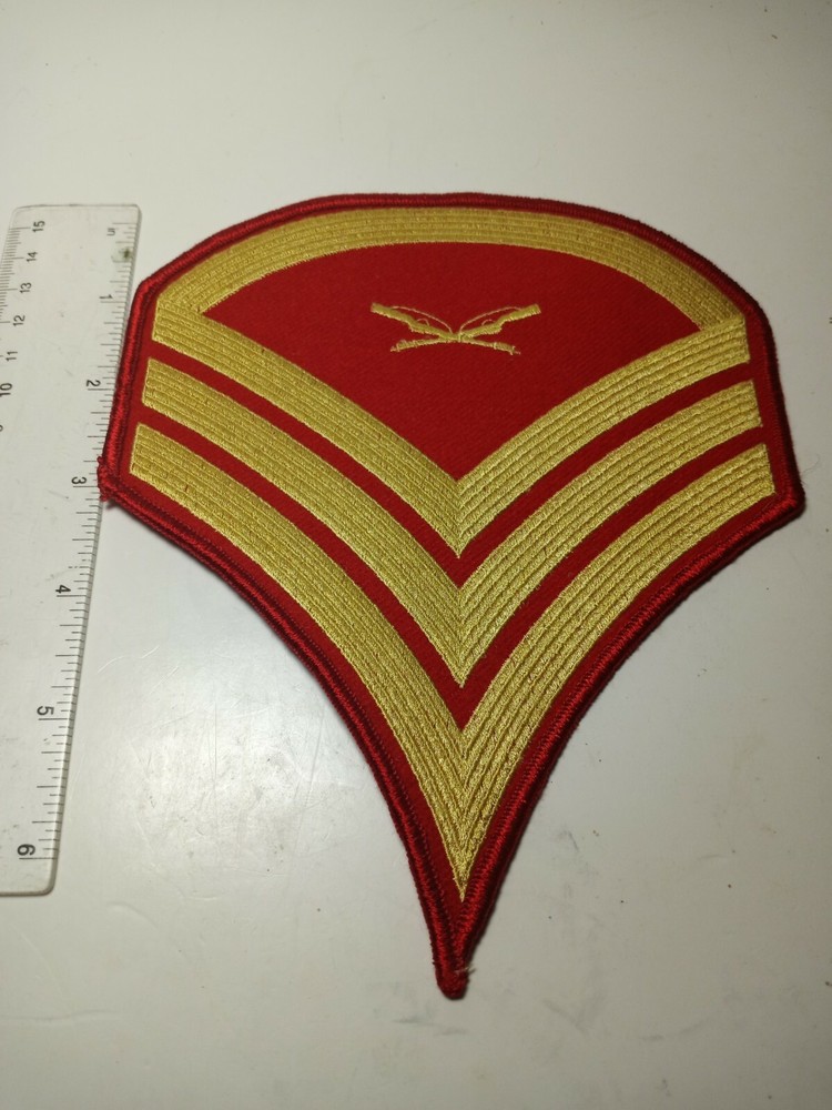 USMC Gunnery Sergeant Female Uniform Patch 6x 7