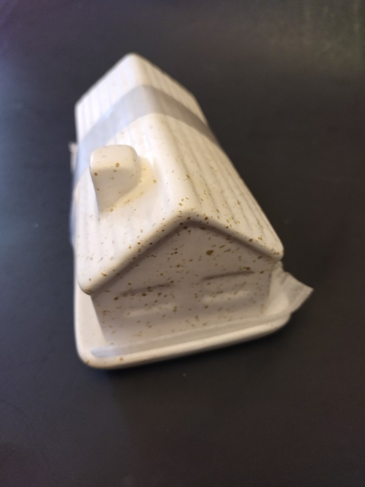 Butter Dish -Kirkland Ceramic Cabin