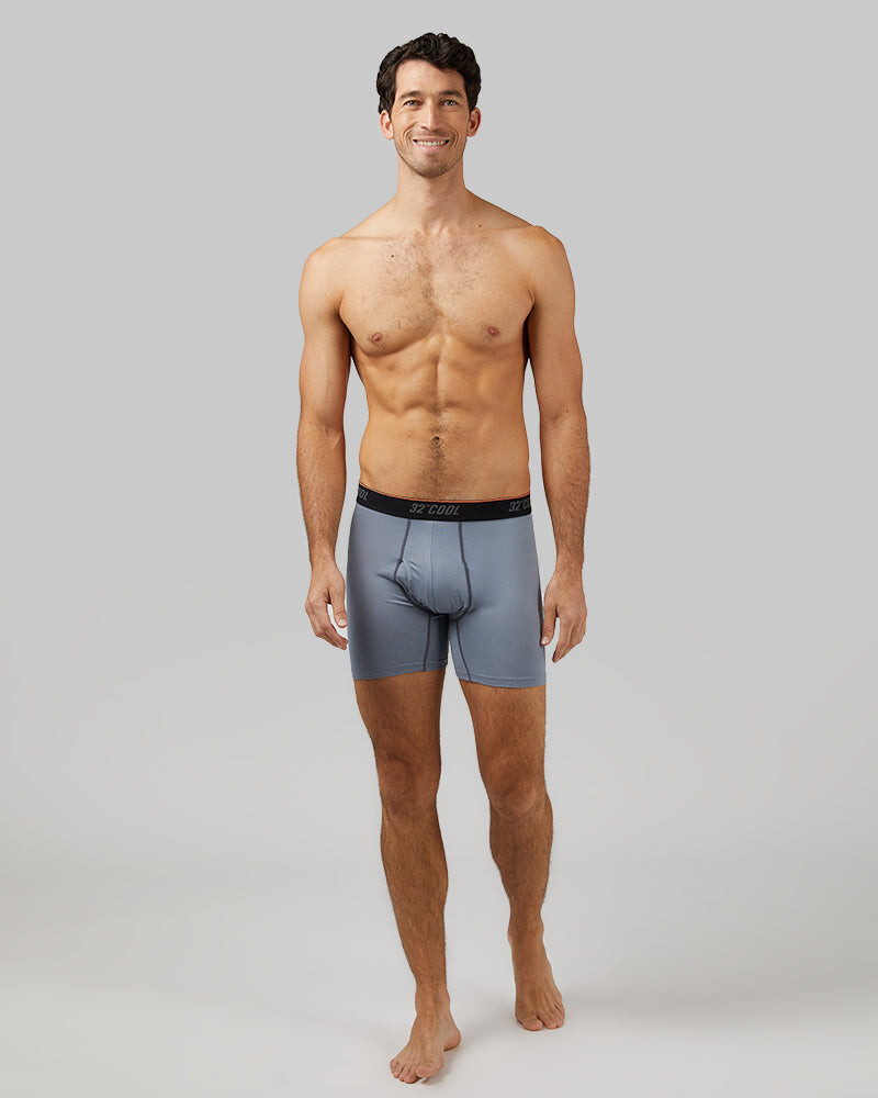 32 DEGREES MEN'S COOL ACTIVE BOXER BRIEF( LARGE 2 PACK)
