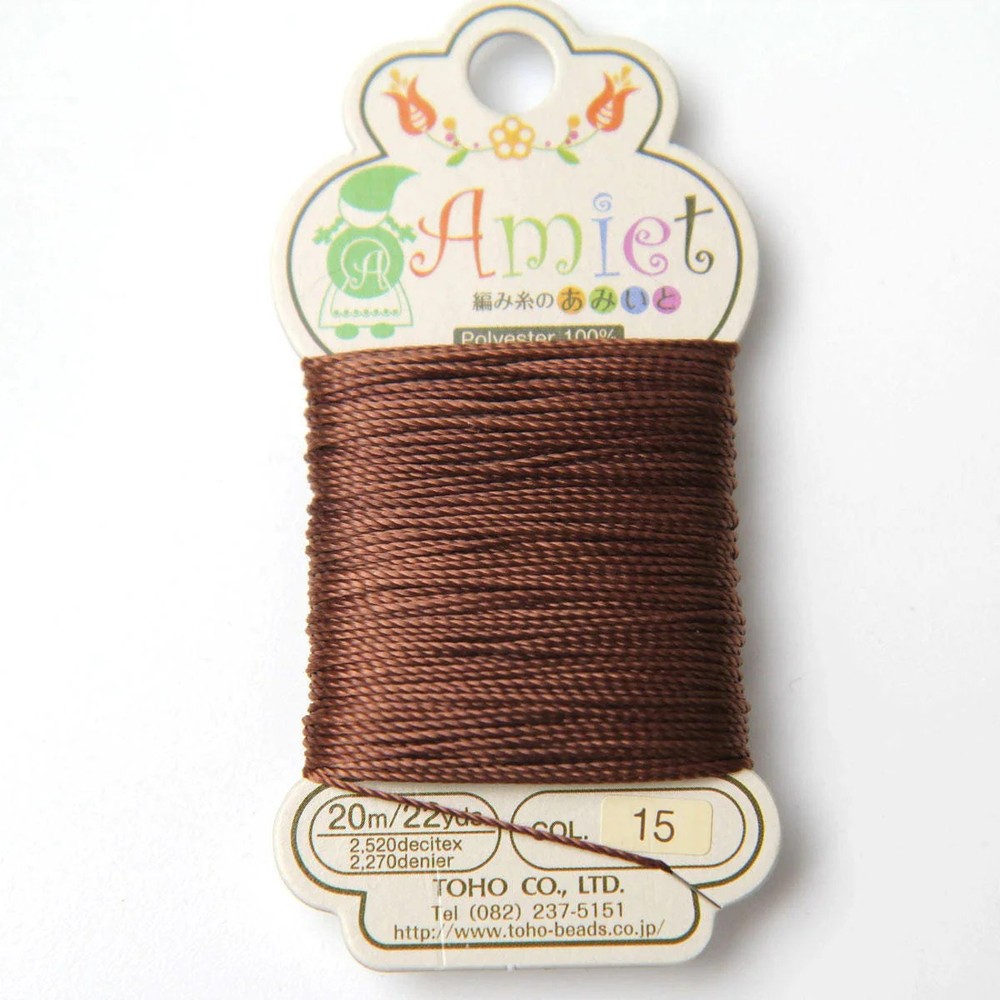 Auburn Toho Amiet Polyester Thread 22yrds/20m