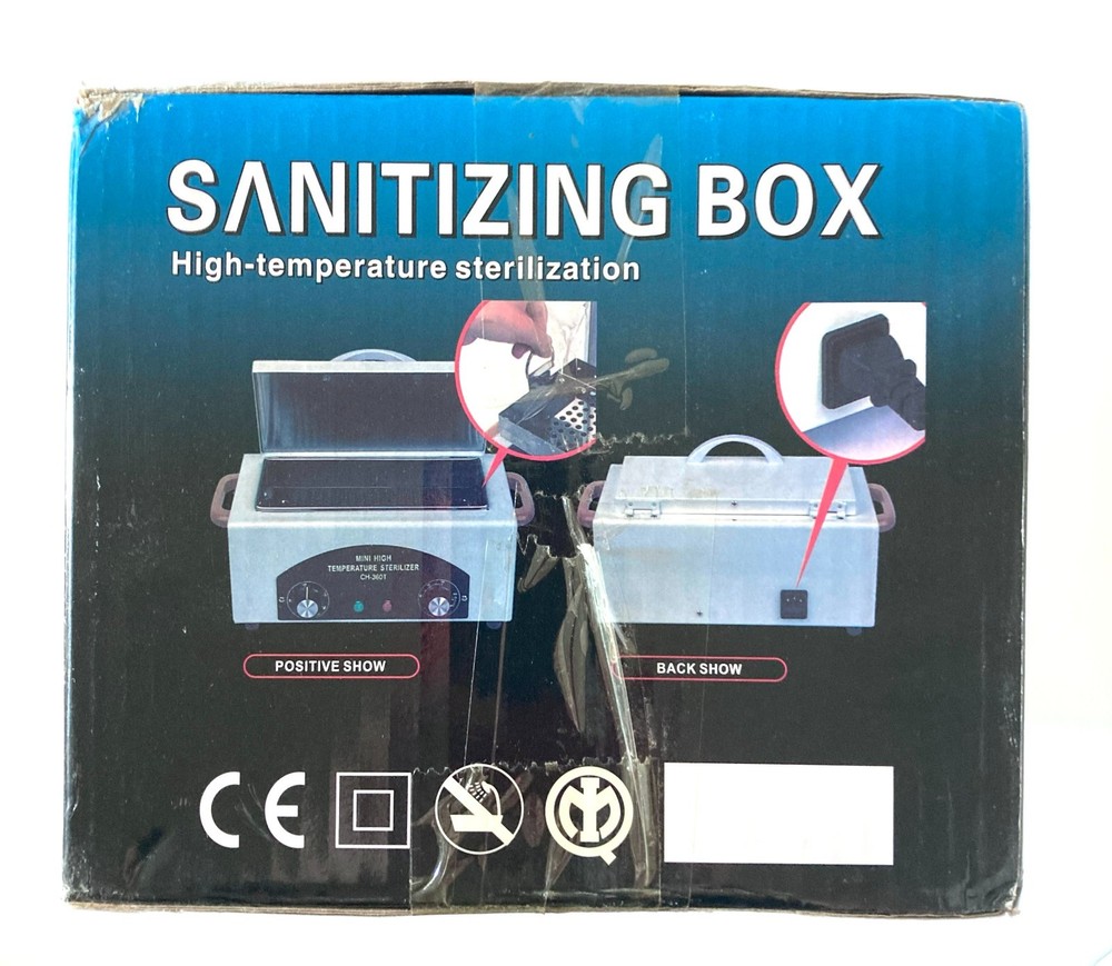 Mini High-Temperature Sterilizer Sanitizing Box CH-360T w/Timer NEW SEALED!