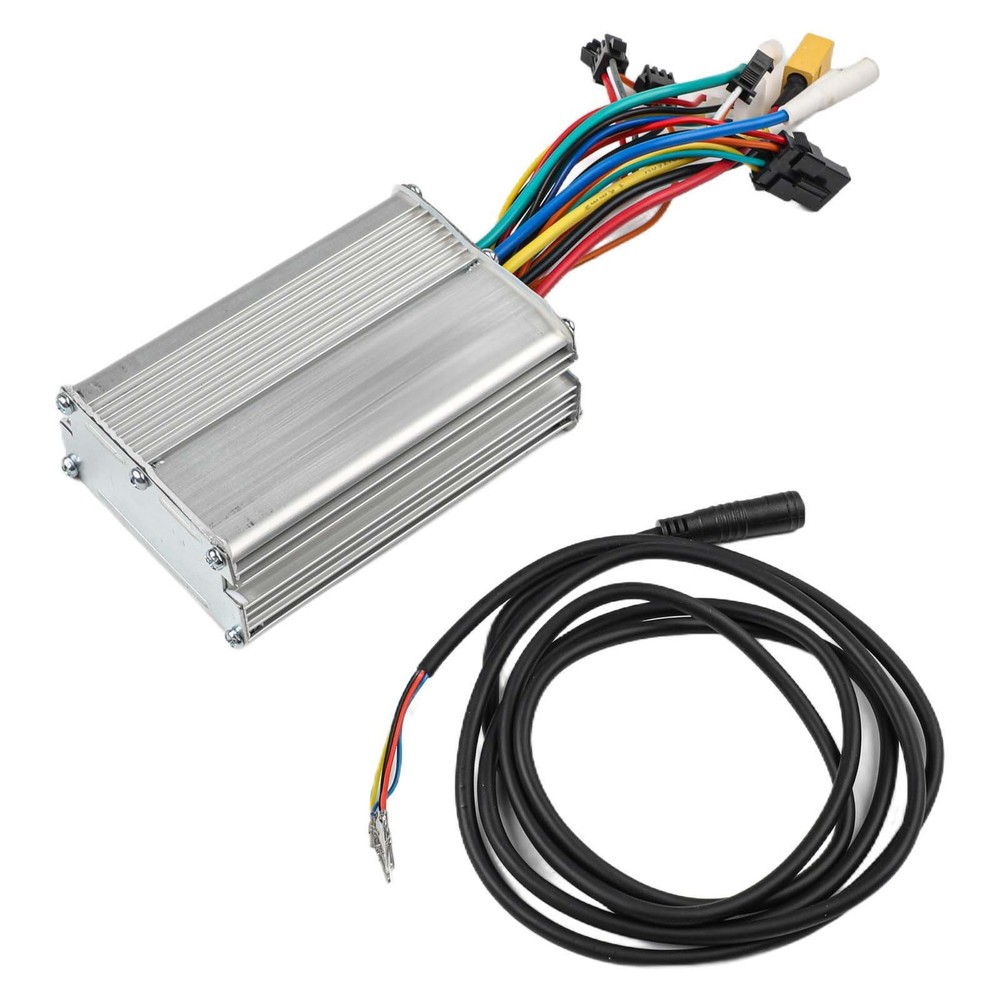 21A 48V Brushless Controller with Aluminium Alloy Shell and Adapter Cable