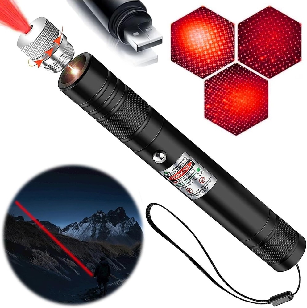 Laser High Power Pointer, Red Laser Pointer Indicator Light, Long Range Laser...