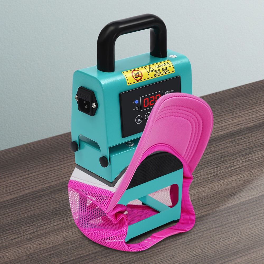 Sublimation Transfer w/Temperature Control Hat Heat Press Cap Heat Press Machine