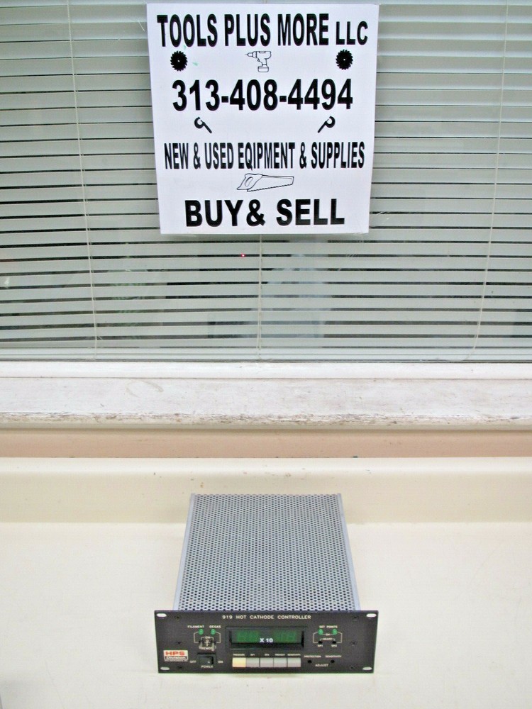 HPS Division MKS Instrumentation Type 919 Hot Cathode Controller Used