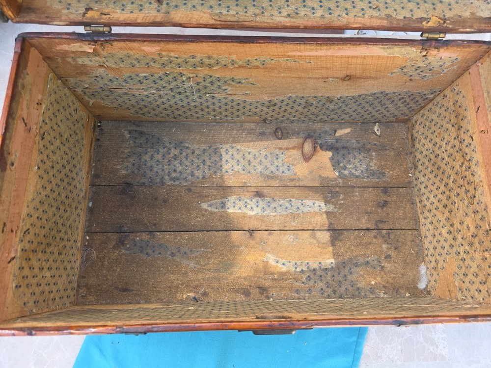 Antique Steamer Trunk