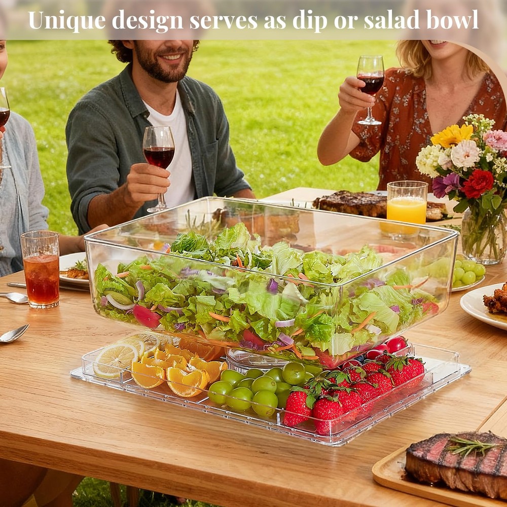 Cake Stand with Lid 17 Inch Multi Function Holder