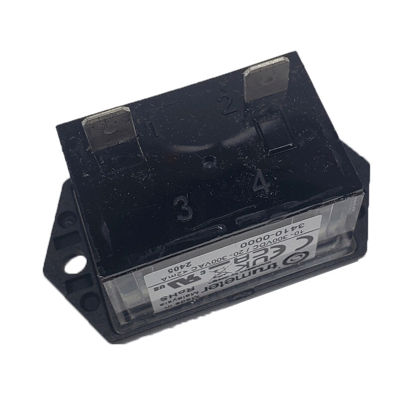 TRUMETER 3410-0000 LCD Hour Meter, 2-Hole, 1.10" Rectangular Flange (Redington)