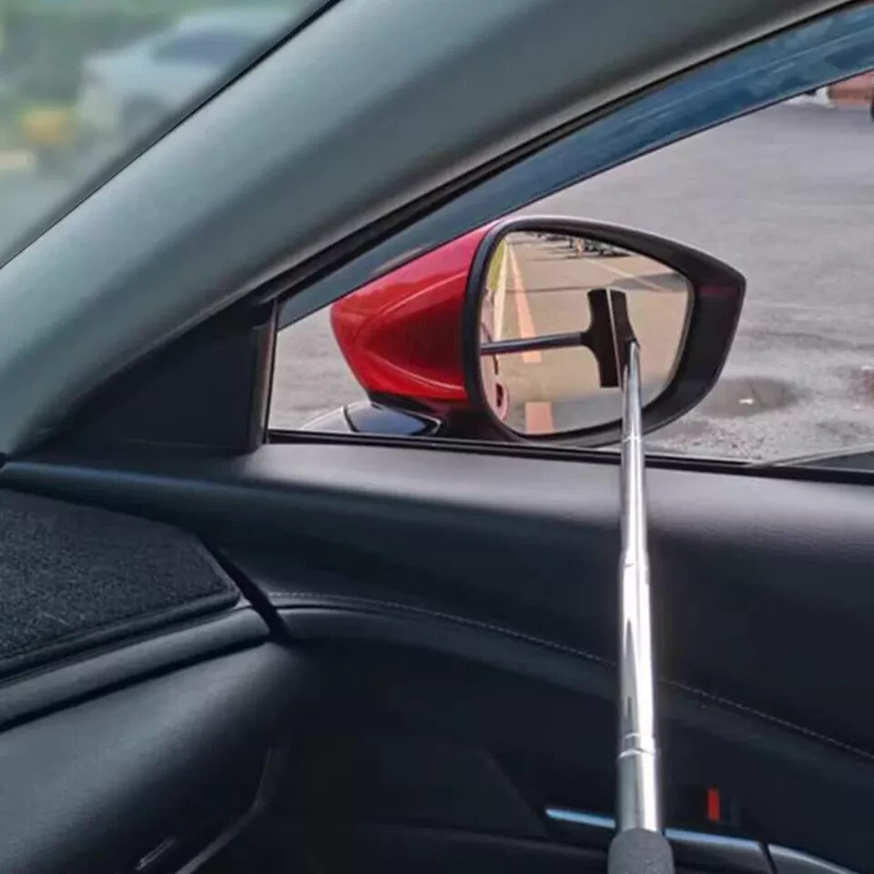 Windshield Cleaning Tool Car Wiper Retractable Mirror Gadget