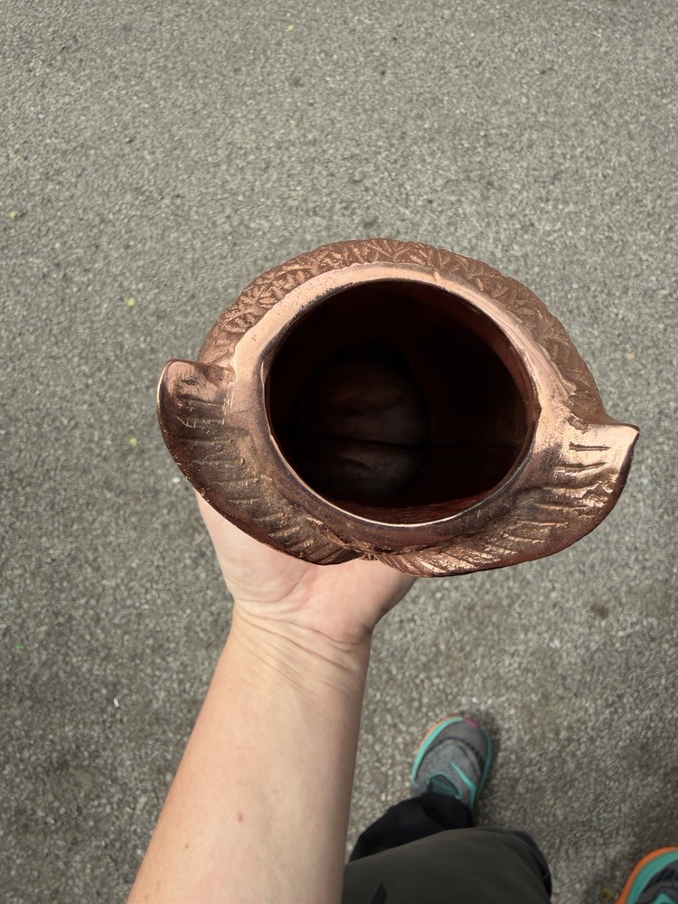 Absolut Elyx Copper Owl Cocktail Drinking Mug Vessel