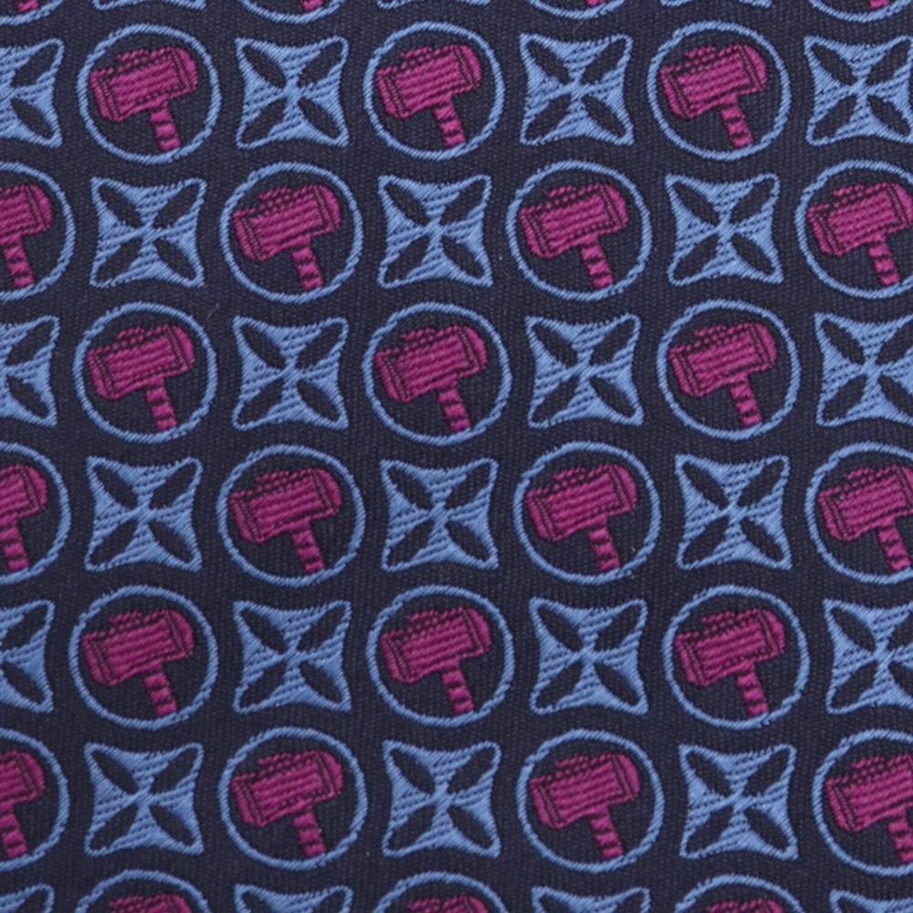 Marvel Thor Hammer Mjolnir Men's Tie