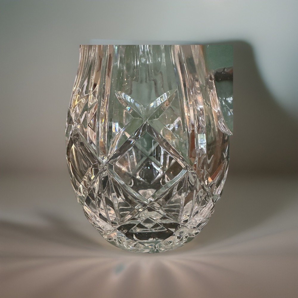 Lead Crystal Water Pitcher