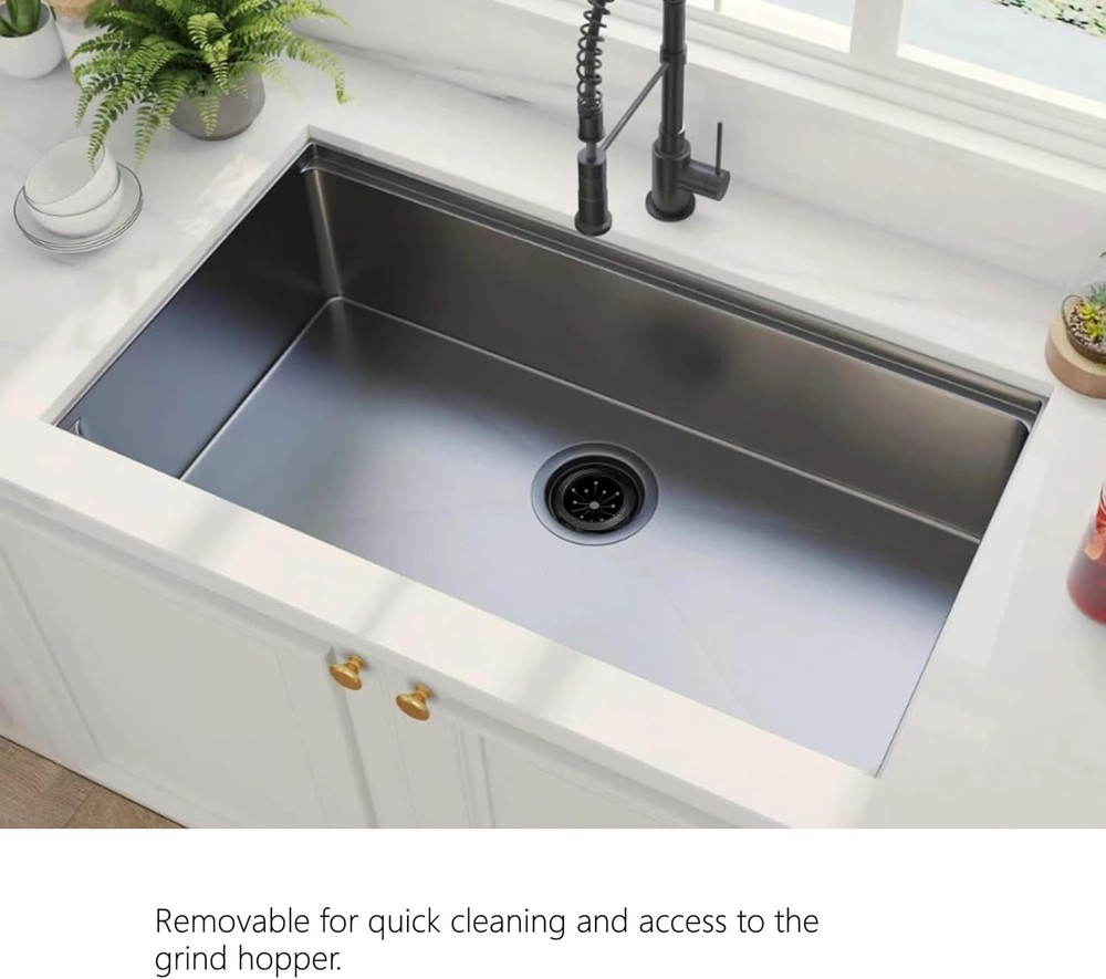 2 Pcs Garbage Disposal Splash Guard 3-1/8, Kitchen Sink Rubber Drain Guard, Sink