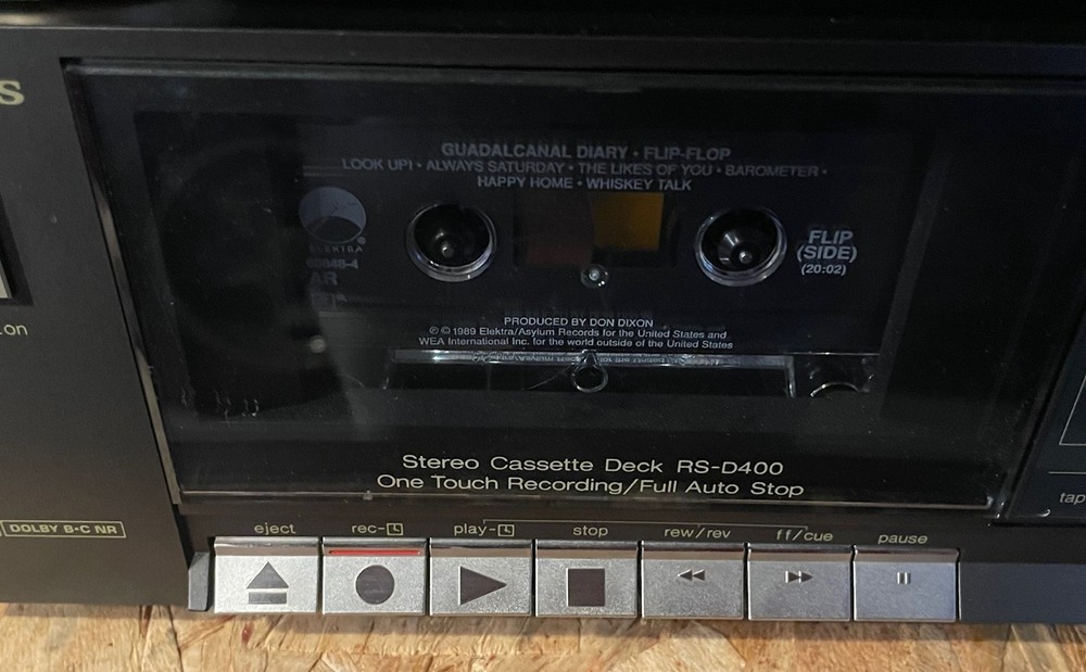 Technics RS-D400 Cassette Deck, New Belts, Tested and Working