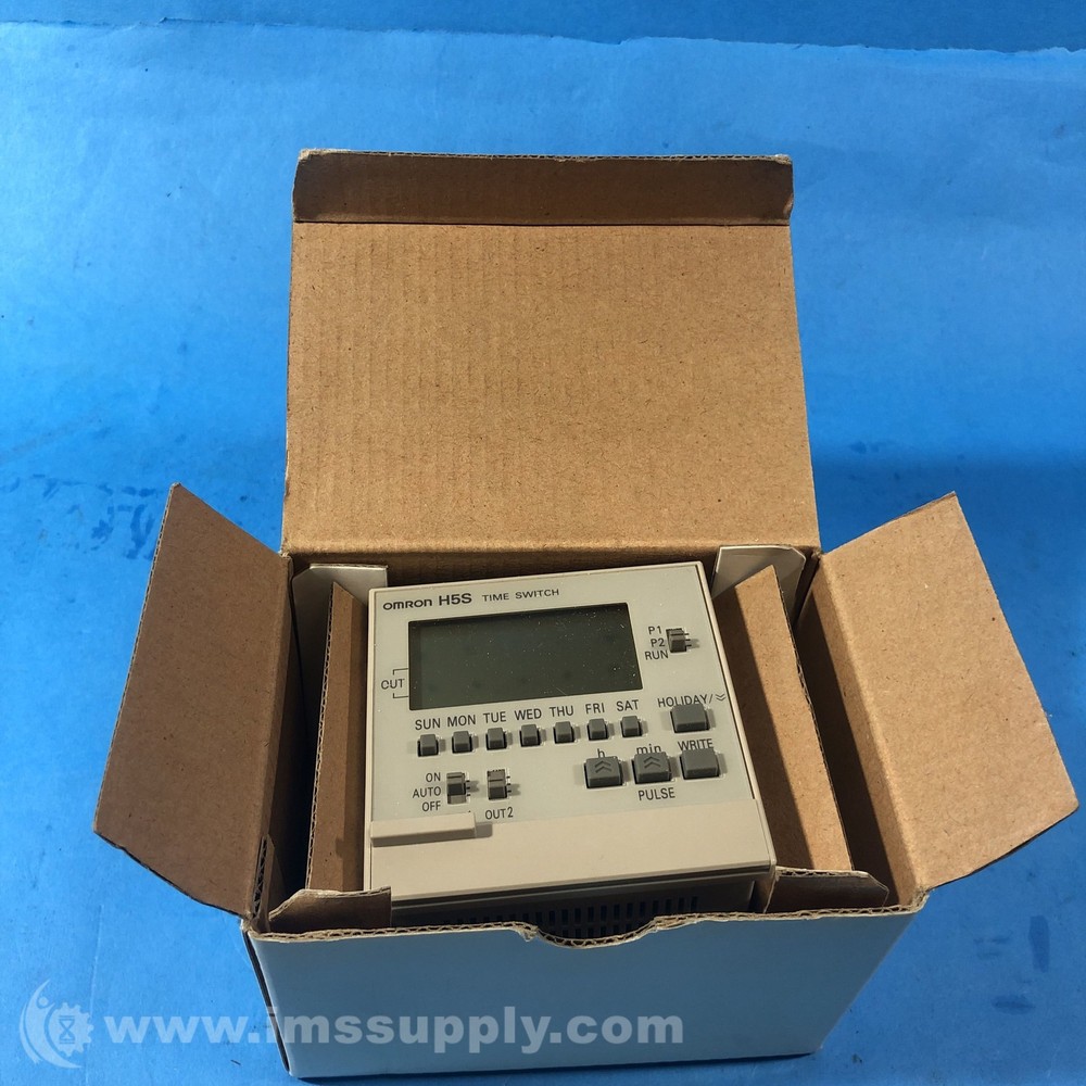 Omron H5S-WB2D Weekly and Yearly Digital Time Switch FNOB