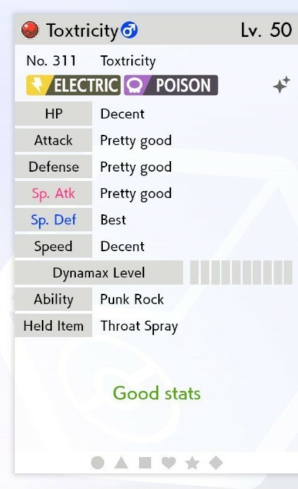 Shiny Event Toxtricity For Pokemon Sword & Shield
