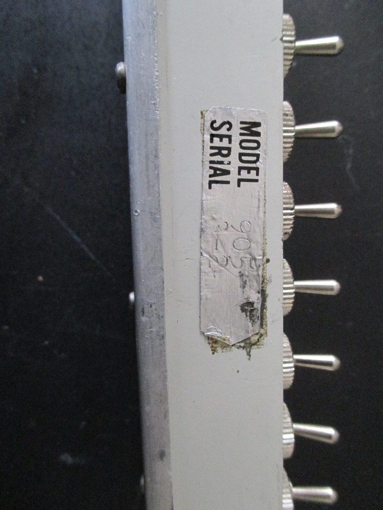ComSonics, Inc. Model 905 102.5DB Selectable Strip Variable Attenuator