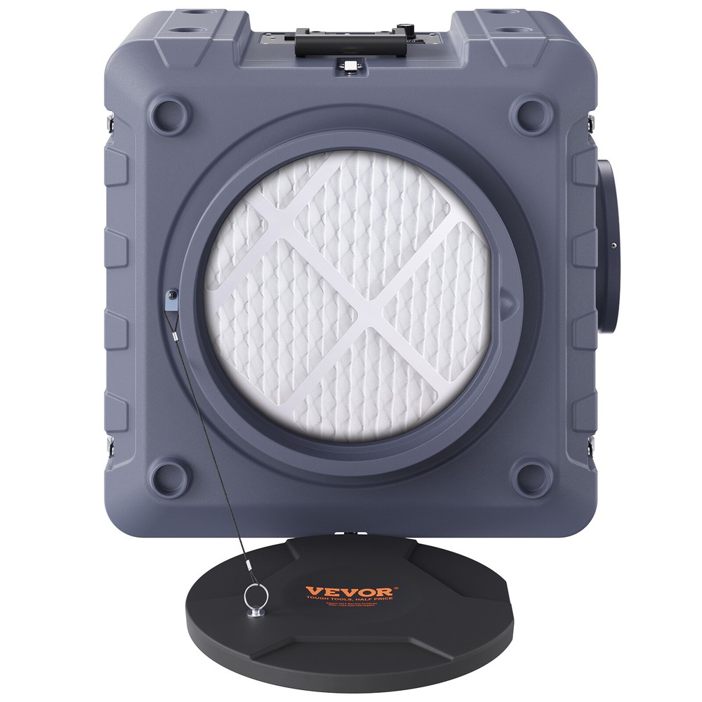 VEVOR 800CFM Air Scrubber with 3 Stage Filtration Stackable Negative Air Machine
