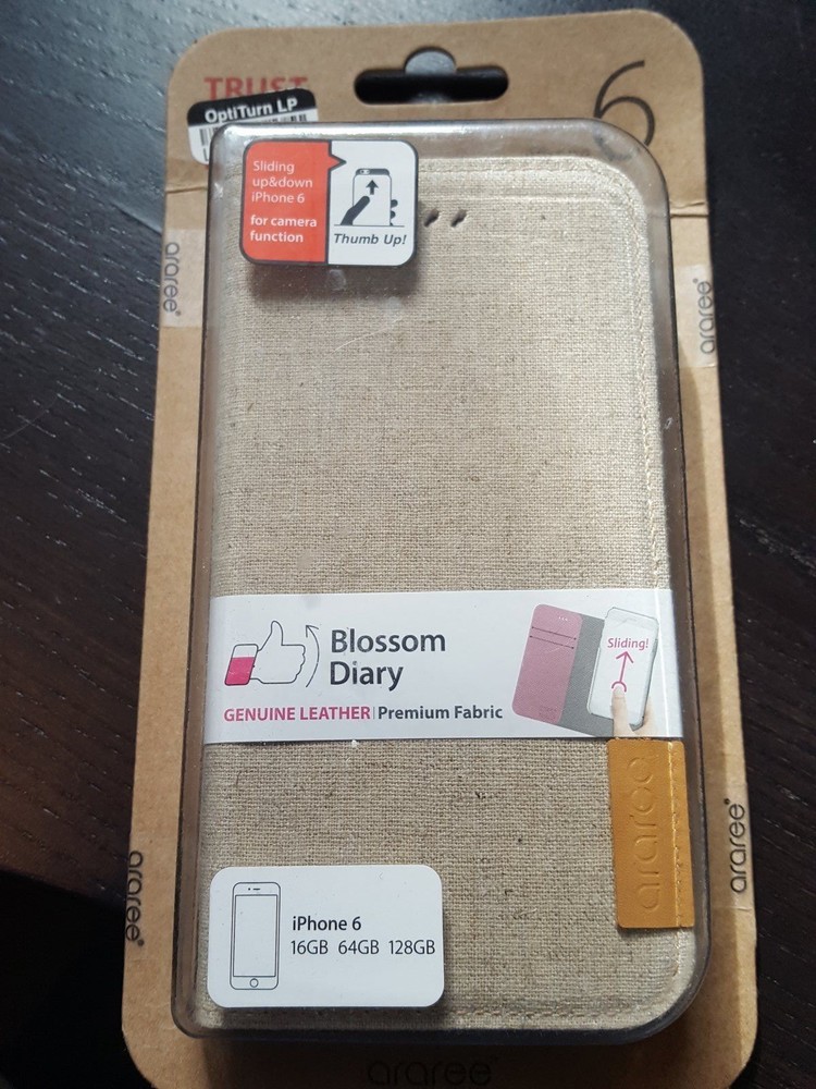 [ARAREE] Blossom Diary Case for iPhone 6 - Oatmeal