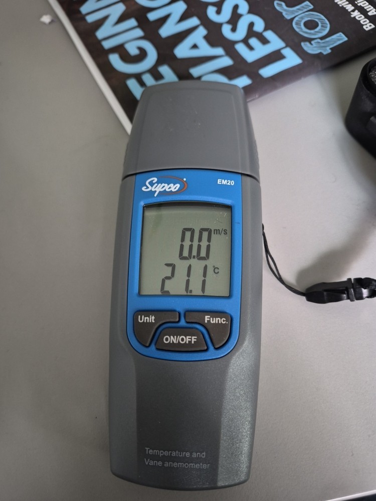 SP-EM20 SUPCO Thermo-Anemometer