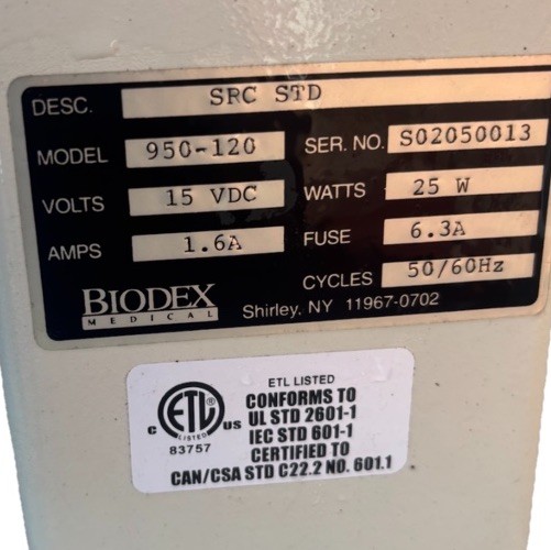 biodex semi recumbent cycle 950-120