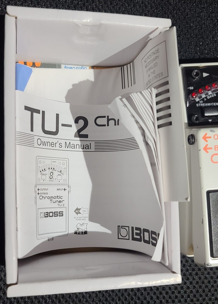 Boss TU-2 Chromatic Pedal Tuner