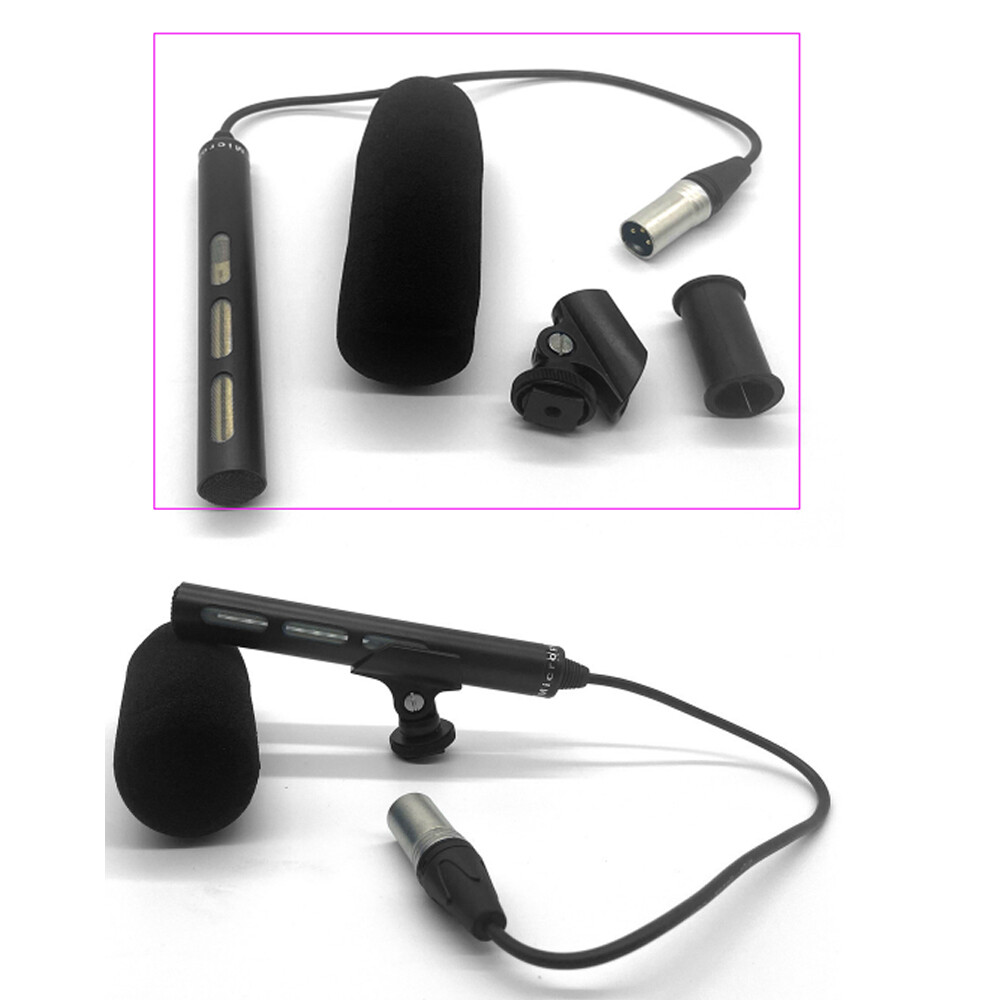 For ECM-XM1 Professional Interview Capacitive Microphone SLR Camera Microphone