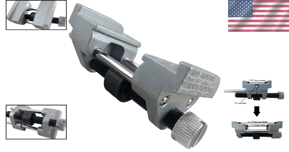 Professional Chisel Sharpening Tool - Adjustable Angles, Detailed Instructions