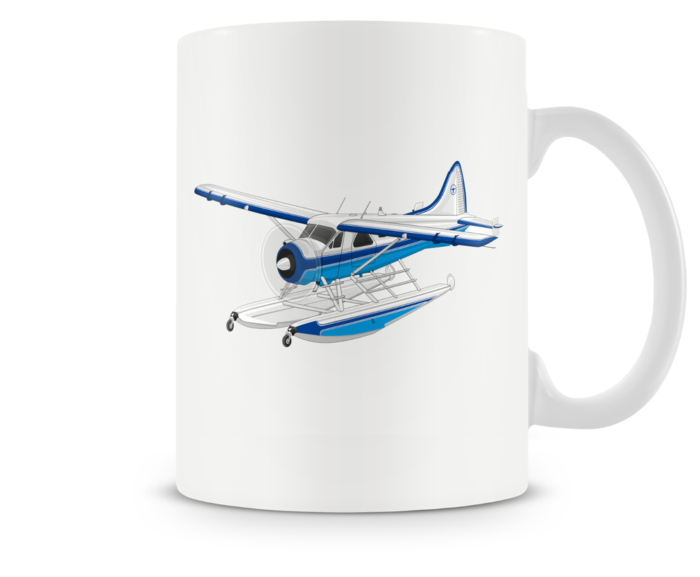 de Havilland Canada DHC-2 Beaver Floatplane Mug- 15oz.