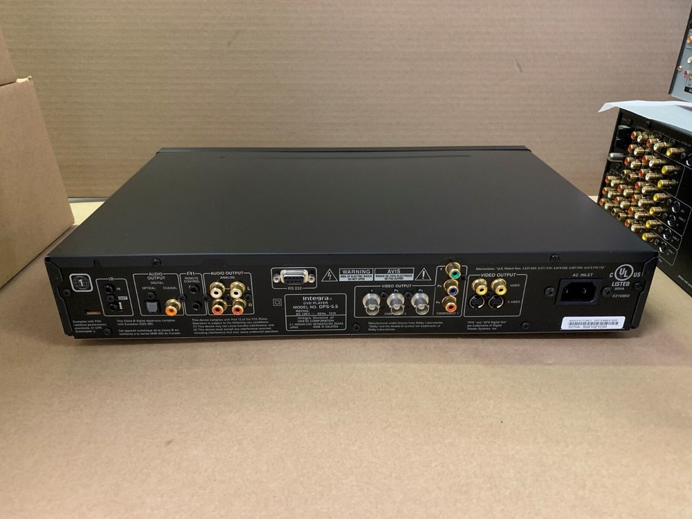 Integra DPS 5.5 DVD Player #4