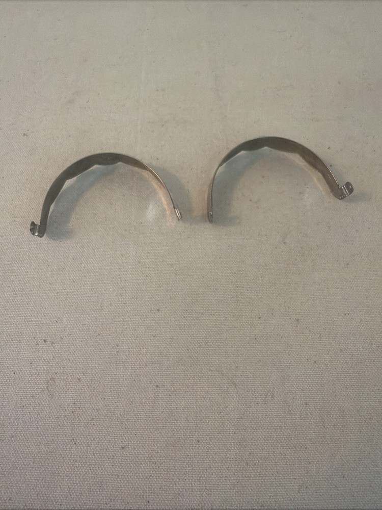 Silver Tone Scrolled Heel Cap NEW