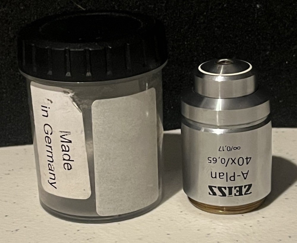 Zeiss A-Plan 40x/0.65 ∞/0.17 Microscope Objective 421060-9900