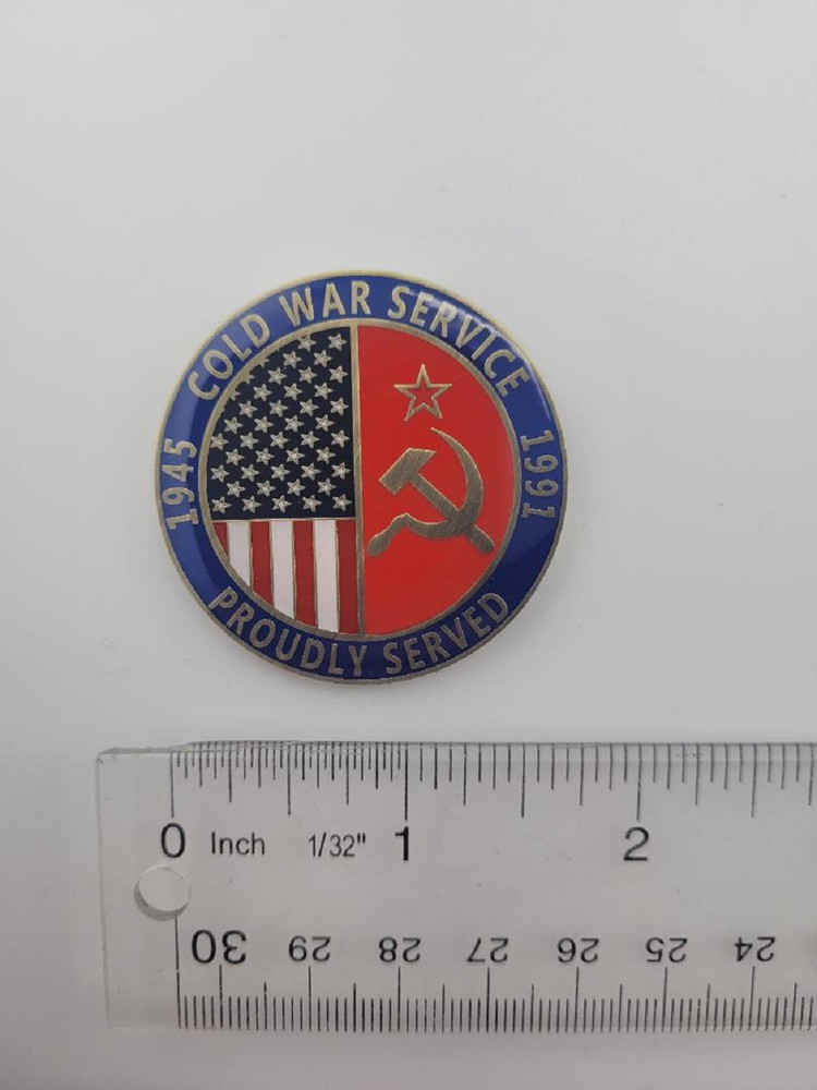 Camp Shields Japan Cold War Veteran Challenge Coin
