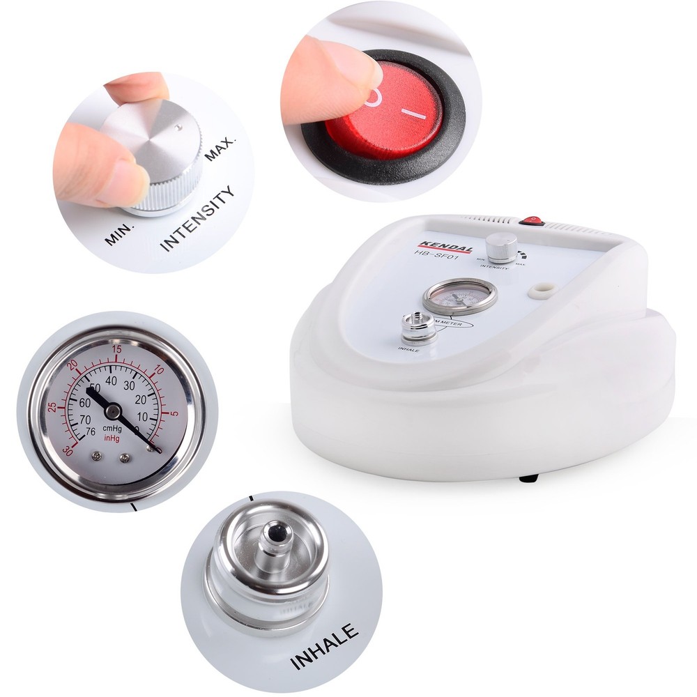 Kendal Professional Diamond Microdermabrasion Machine, 373 Piece Set