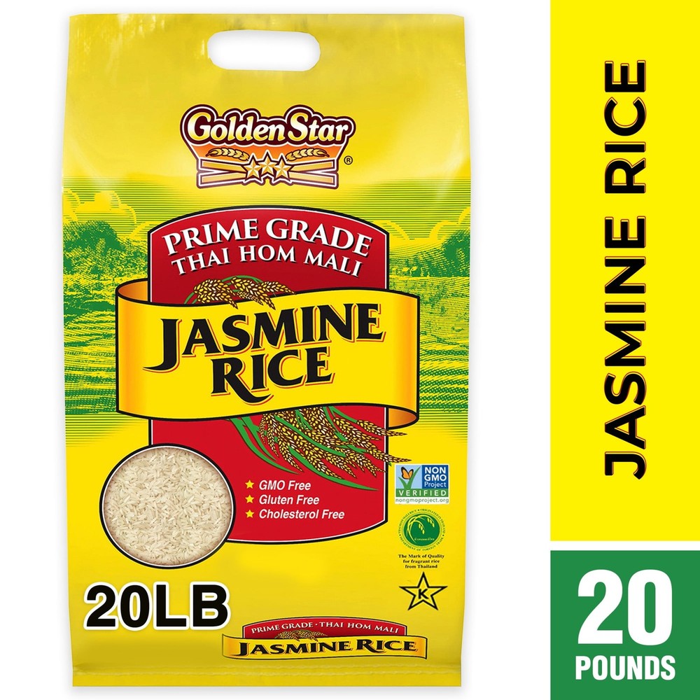 Thai Hom Mali Jasmine Rice 20 lbs