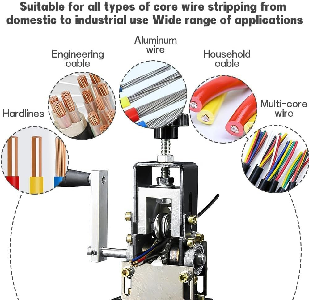 Automatic Copper Wire Stripper Machine Pelador de Cable Electrico Drill Power...