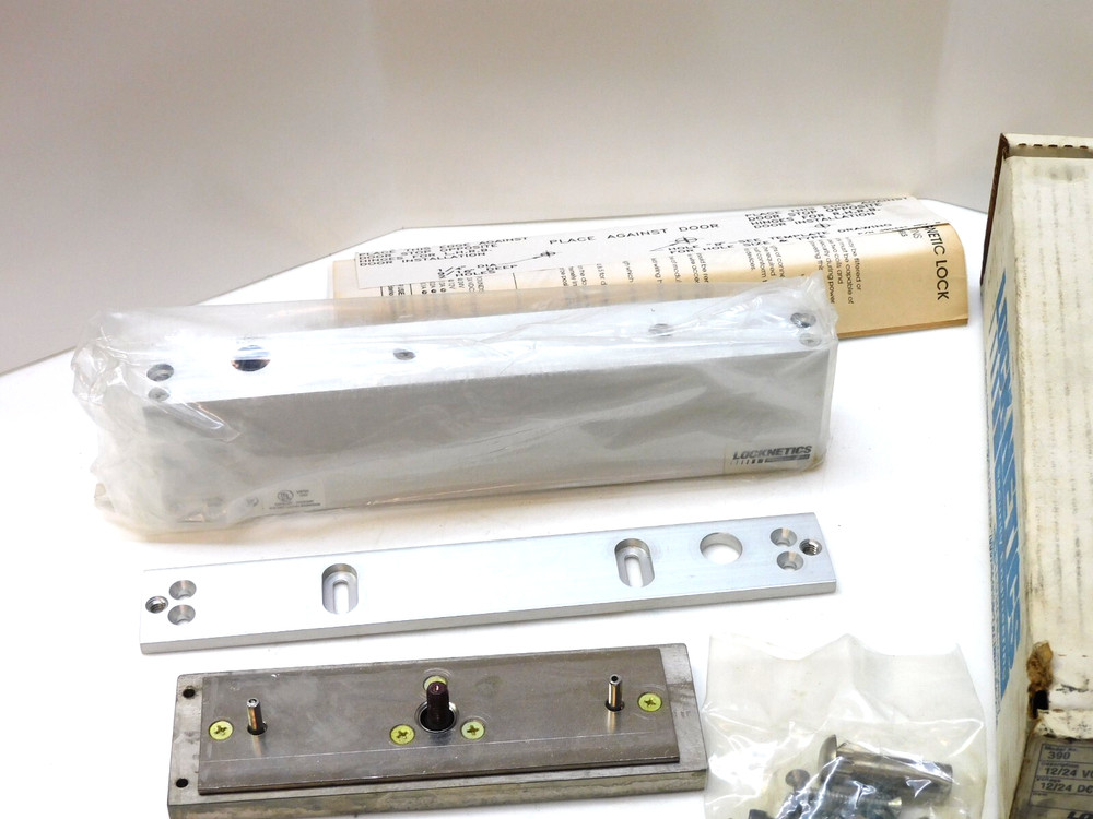 LOCKNETICS 390 12/24V SINGLE MAGNET LOCK
