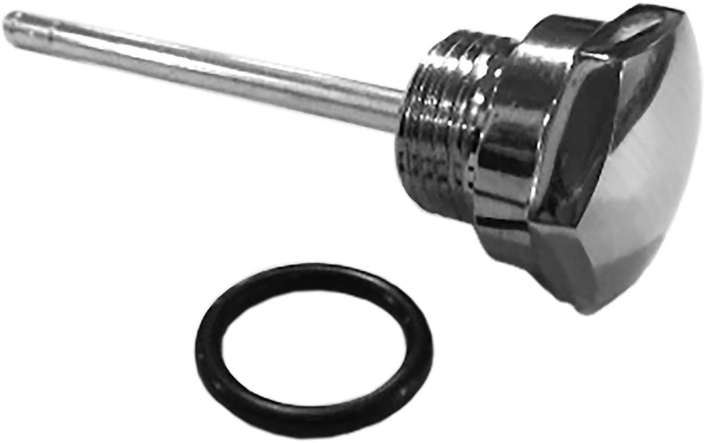 Colony Machine Trans.Dipstick Chrome Plated Dyna 87-05 Softa Engine