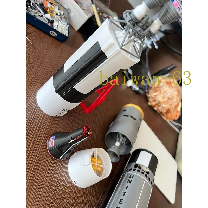 Gemini Constellation Series Second Generation Manned Spacecraft Rocket model