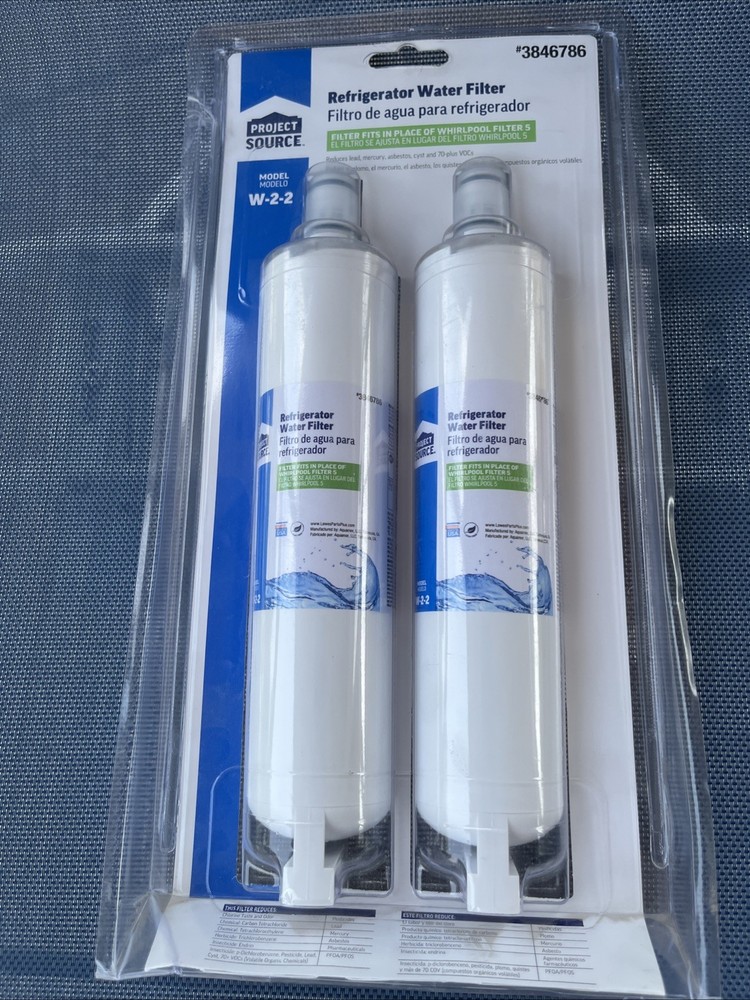 Project Source W-2-2 Refrigerator Water Filter #3846786