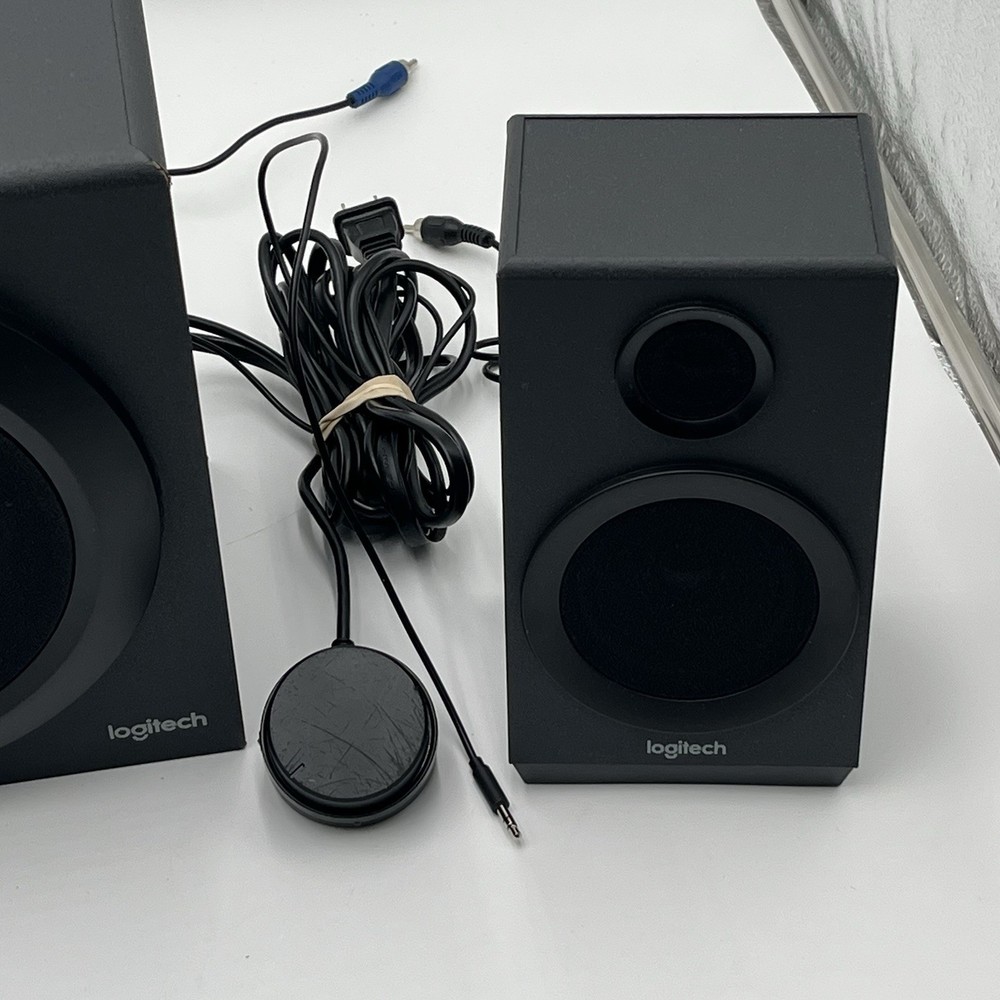 2.1 PC Studio Speaker System With Subwoofer 80W Logitech Tested