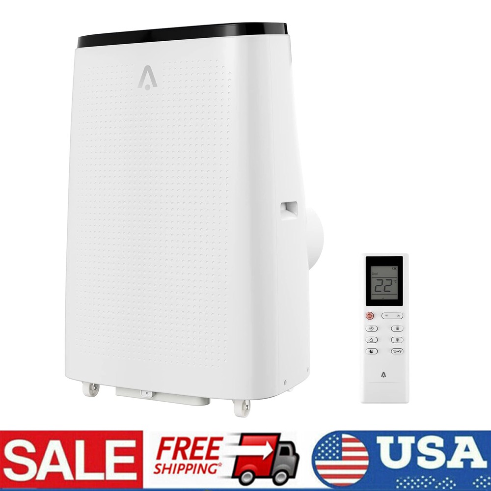 14000 BTU Air Conditioner 3-in-1 Air Cooler w/Dehumidifier & Fan Remote Mode US
