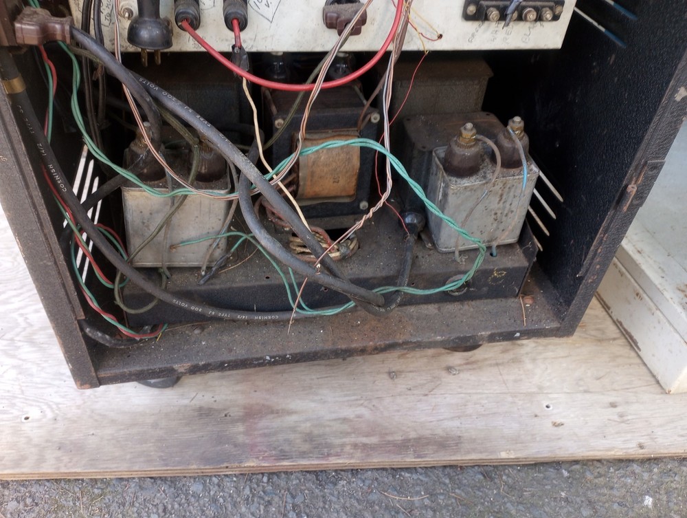 Old Link Cupeld Ham Radio Transmitter