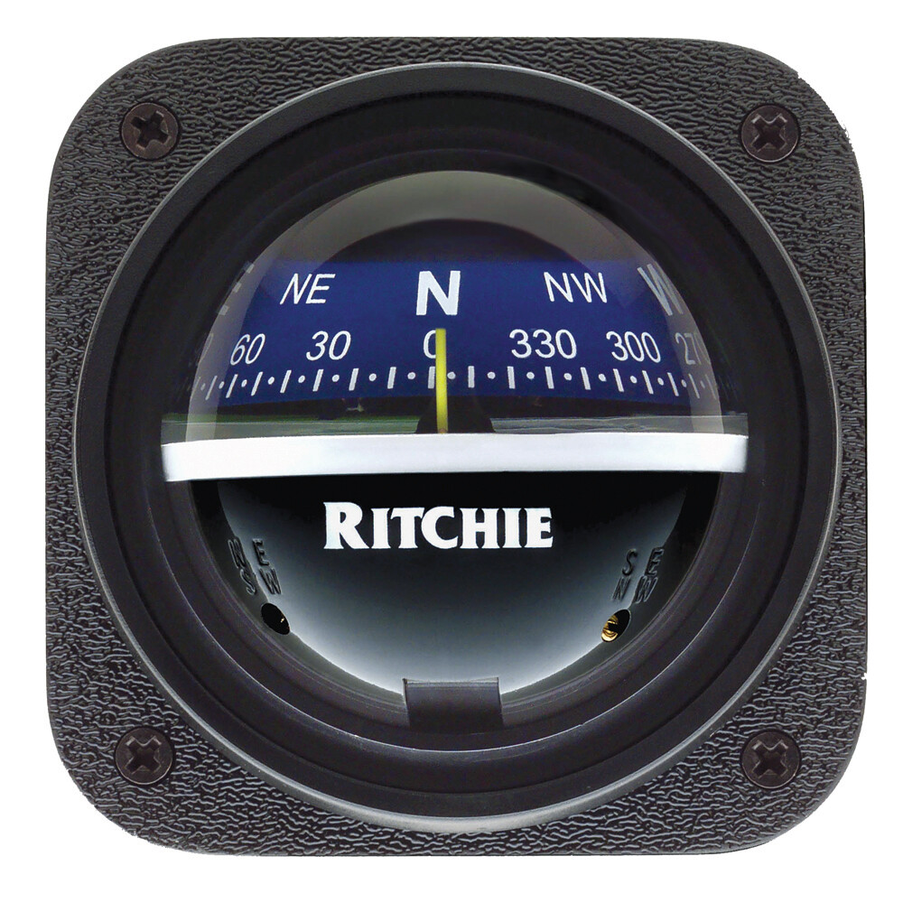 V-537B Ritchie V-537B Explorer Compass Bulkhead Mount Blue Dial