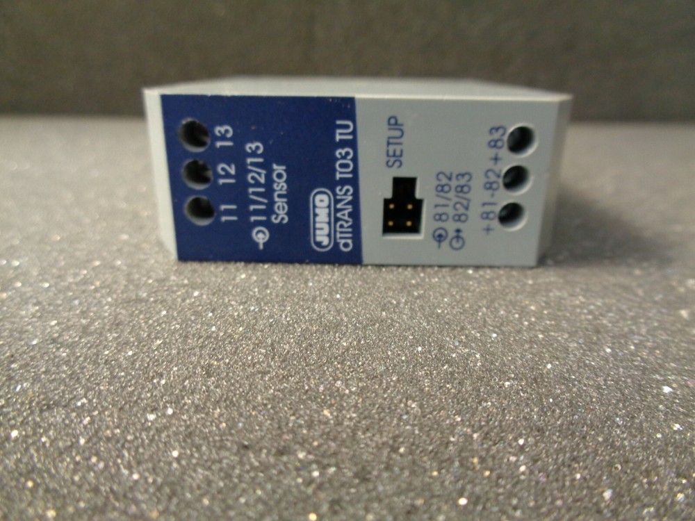 JUMO dTRANS T03 TU - Two-Wire/Three-Wire Transmitter (707030)