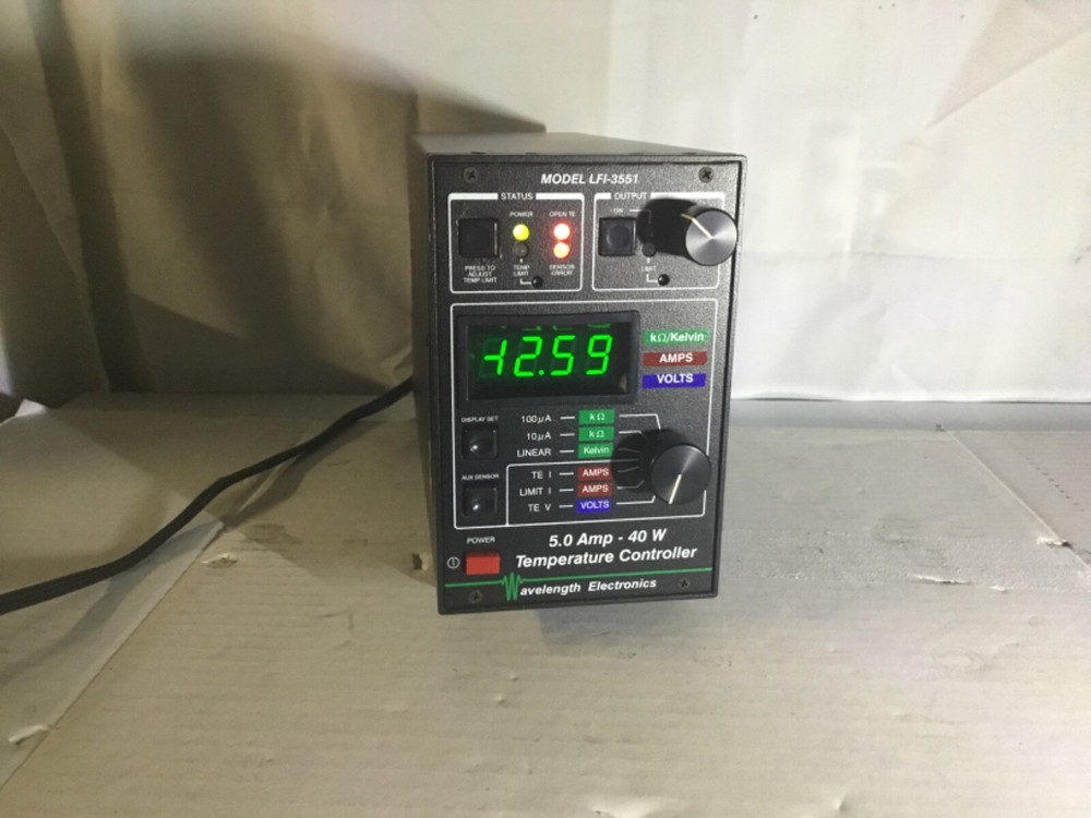Wavelength Electronics LFI-3551 5.0 Amp 40W Temperature Controller