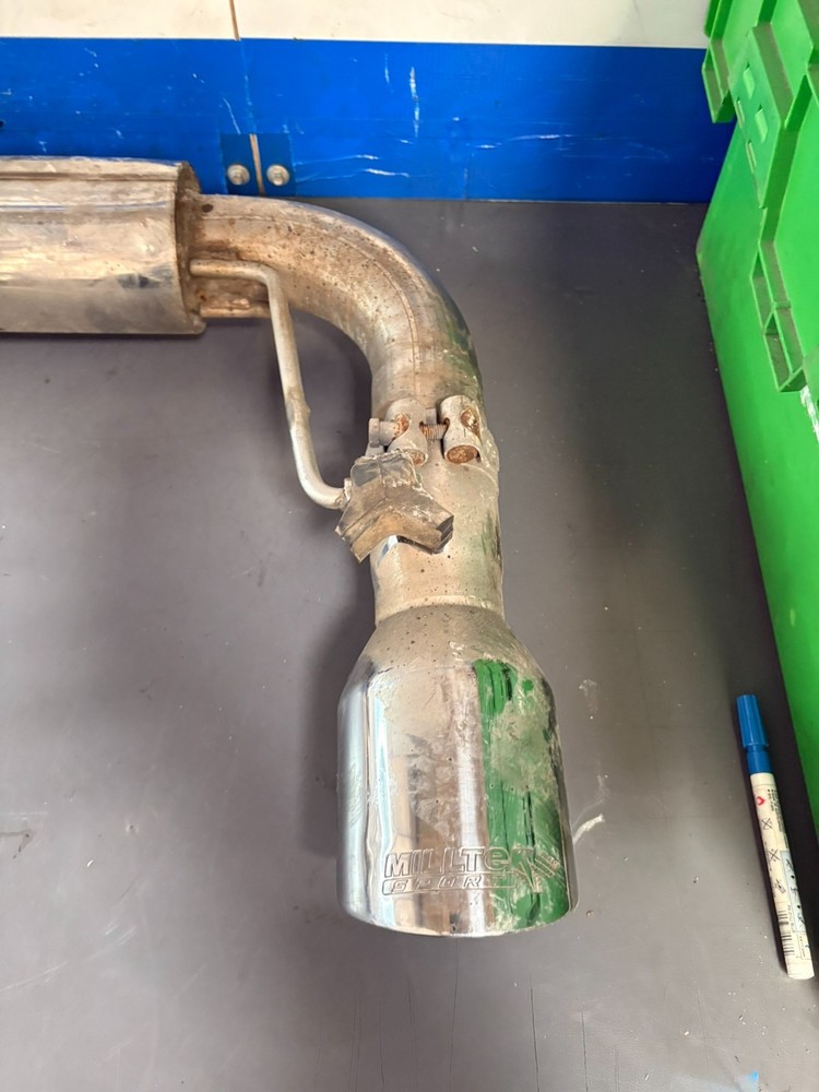 VOLKSWAGEN SCIROCCO R REAR BACK BOX MILLTEK MSVW353