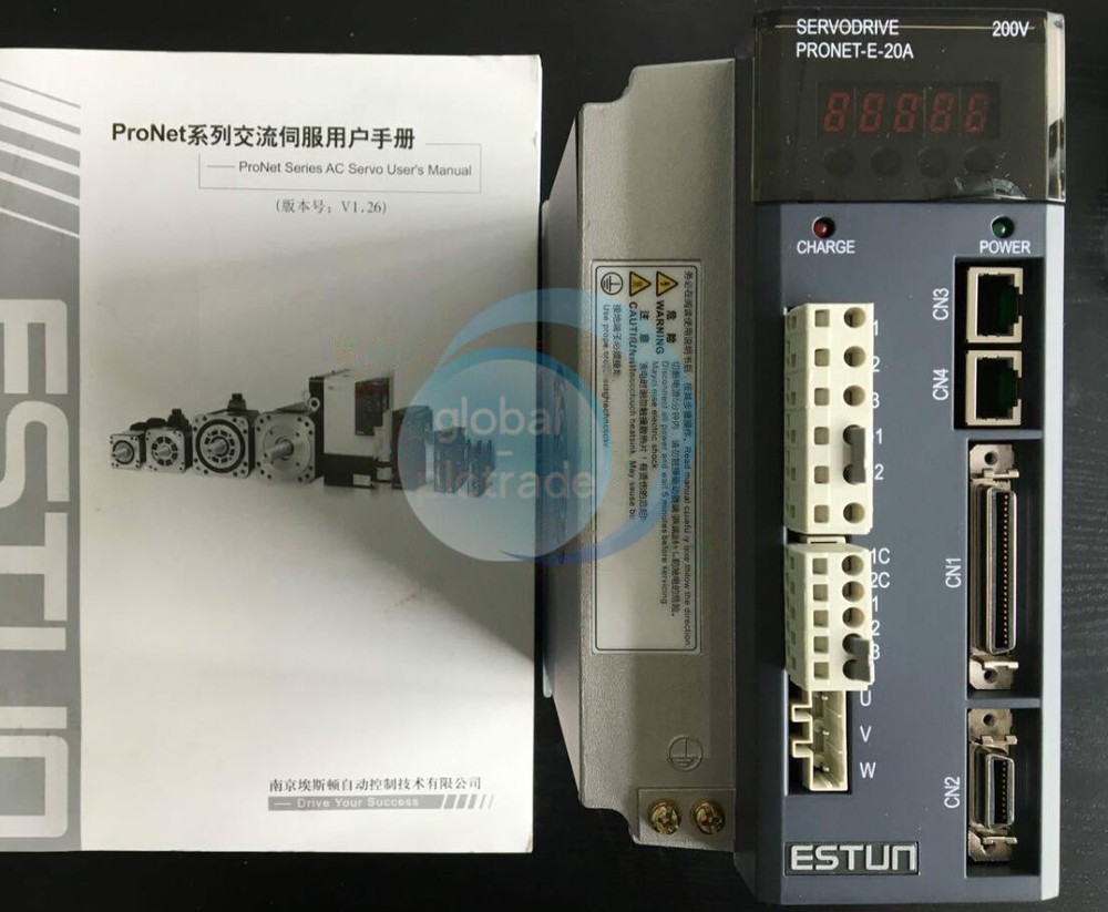 1PCS NEW ESTUN Servo Drive PRONET-E-20A